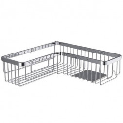 Полочка корзинка COLOMBO DESIGN ANGOLARI B9614 угловая одинарная с металлической полочкой