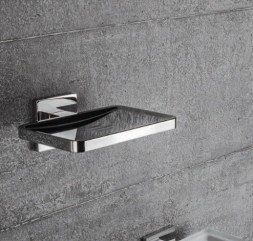 Мыльница COLOMBO DESIGN BASICQ B3781 настенная несъемная