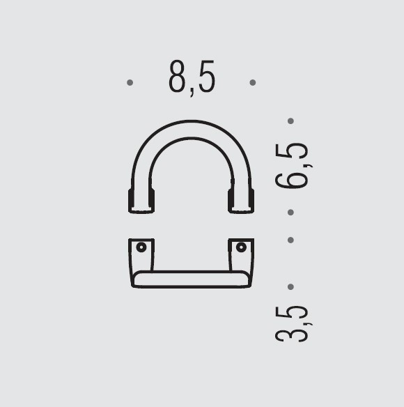Крючок COLOMBO DESIGN LULU LC47 одинарный
