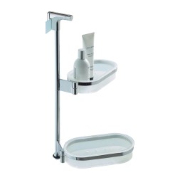 Полочка корзинка COLOMBO DESIGN ANGOLARI B9710 двойная