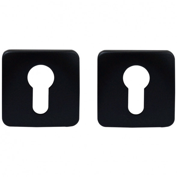 Накладка под цилиндр Colombo Design Rosetta OneQ CC23 титан 2 шт