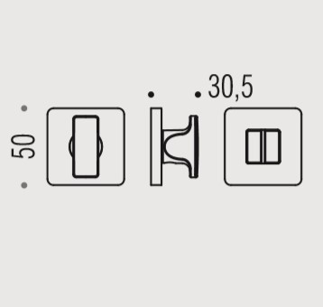 Фиксатор сантехнический Colombo Rosetta BT19 BZGG золото