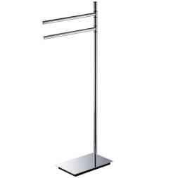 Стойка COLOMBO DESIGN SQUARE B9901 напольная с полотенцедержателем
