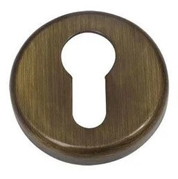 Накладка под цилиндр Colombo Rosetta CD63 GB античная латунь