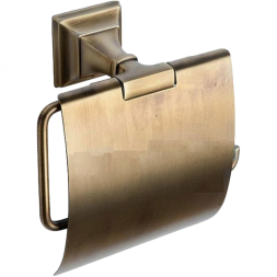 Держатель туалетной бумаги COLOMBO DESIGN PORTOFINO B3291.BR с крышкой