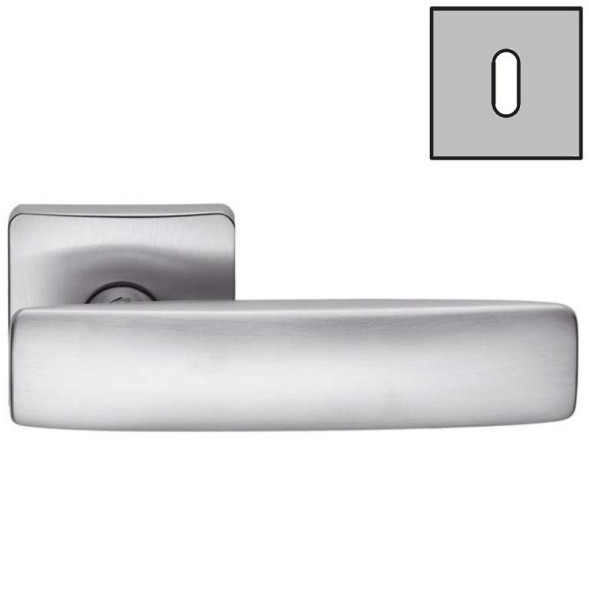 Дверная ручка Colombo BOLD PT11R хром матовый