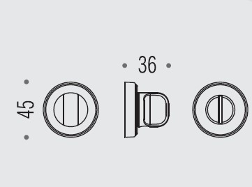 Фиксатор сантехнический Colombo Rosetta CD79 BZGG золото