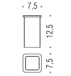 Запасной стакан Colombo Lulu B6252