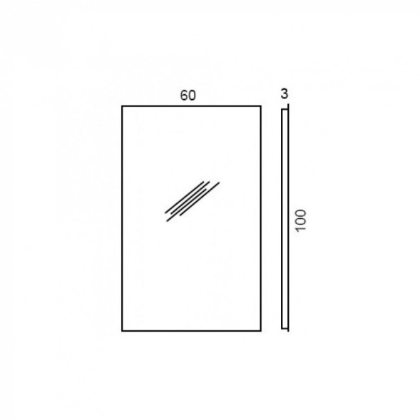 Зеркало COLOMBO DESIGN GALLERY B2013 настенное