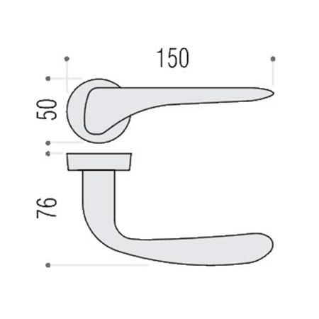 Дверная ручка Colombo MADI AM31R золото
