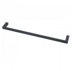 Полотенцедержатель COLOMBO DESIGN MINI Q B5010.GM широкий цвет графит матовый