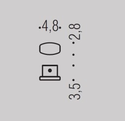 Крючок COLOMBO DESIGN TRENTA PT17.NM одинарный