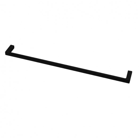 Полотенцедержатель COLOMBO DESIGN MINI Q B5011.NM широкий цвет черный матовый