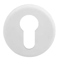 Накладка под цилиндр Colombo Rosetta CD63 GB белый матовый