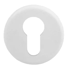 Накладка под цилиндр Colombo Rosetta CD63 GB белый матовый