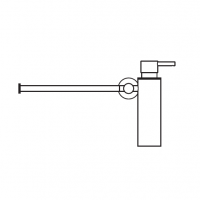 Полотенцедержатель с дозатором